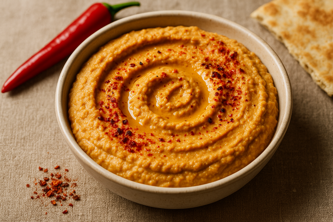 🌶️ Houmous piquant maison
