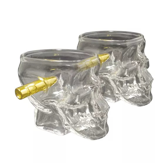 Original Products - Verres à shots tête de mort sur mesure Bar - Pack de 12
