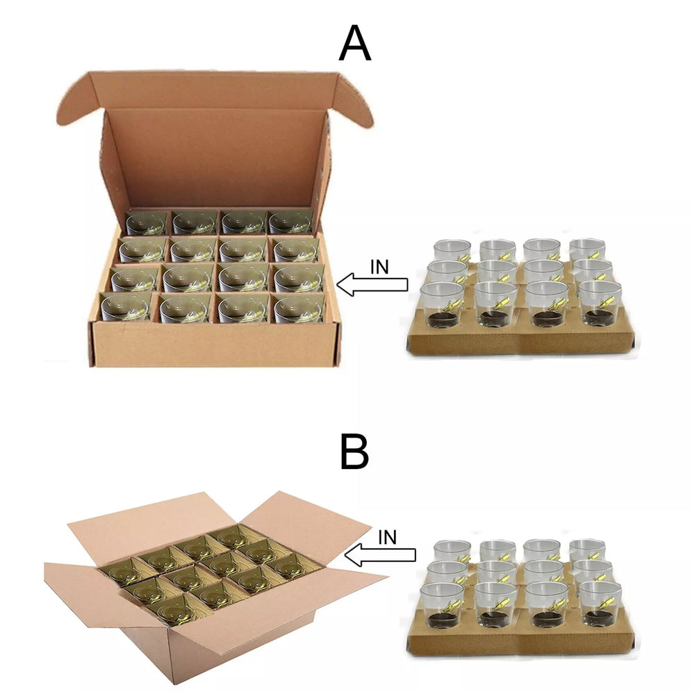 Original Products - Verres à shots tête de mort sur mesure Bar - Pack de 12