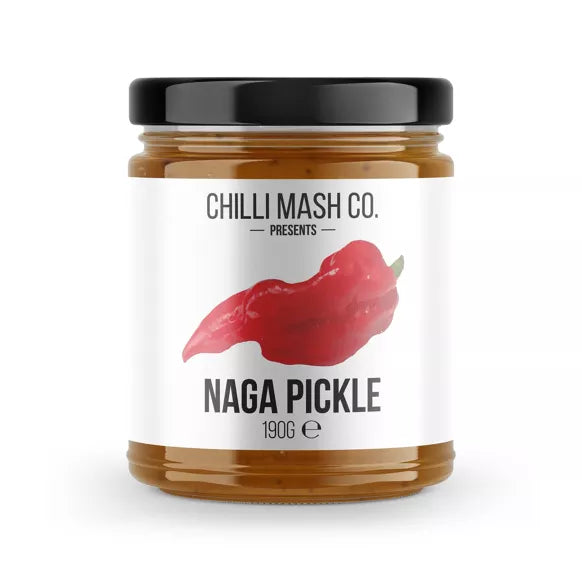 Cornichon au piment Naga | 190ml | Entreprise de purée de piment | Cornichon au piment à la bangladaise