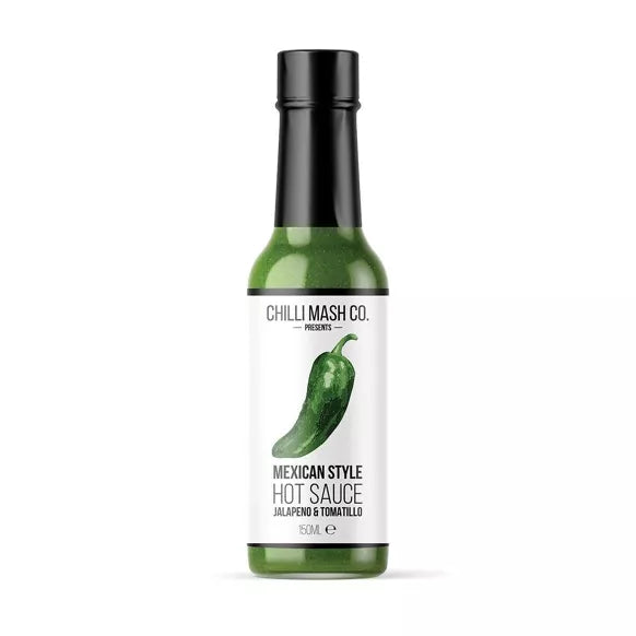 Chilli mash co Mexican Style Hot Sauce | 150ml | Entreprise de purée de piment | Condiments classiques