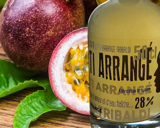 Rhum arrangé arrangé Fruits de la passion - Tribaldi