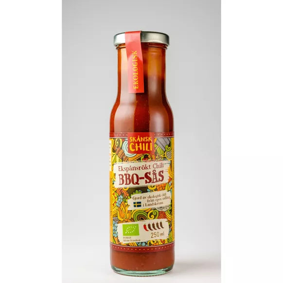 Oak shaving smoked chilli BBQ sauce 250ml Skansk Chili