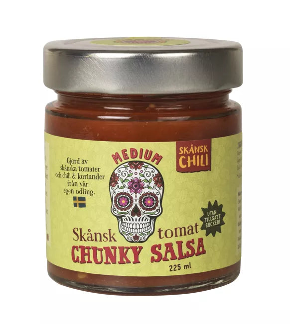 Scanian Tomato Chunky Salsa 225ml Skansk Chili
