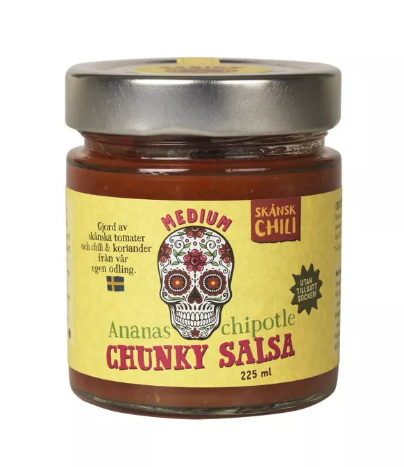Pineapple Chipotle Chunky Salsa 225ml Skansk Chili