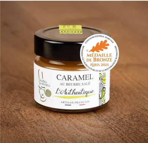 Caramel au beurre sale nature 100g -Produit Médaillé