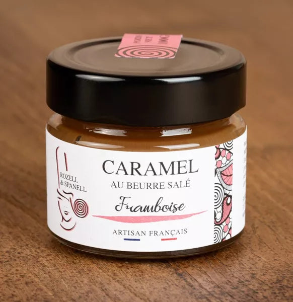 Caramel au beurre sale framboise "St Valentin"