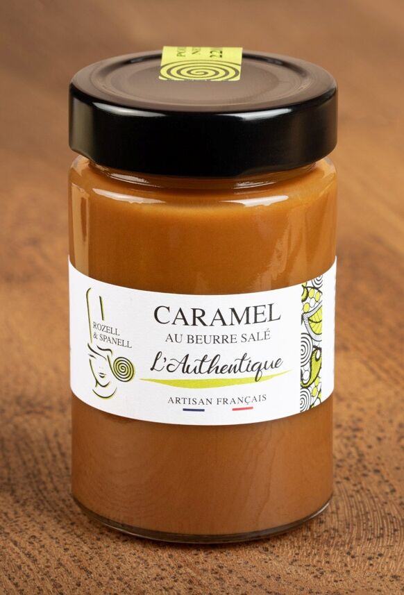 Caramel au beurre sale 220g - Rozell & Spanell