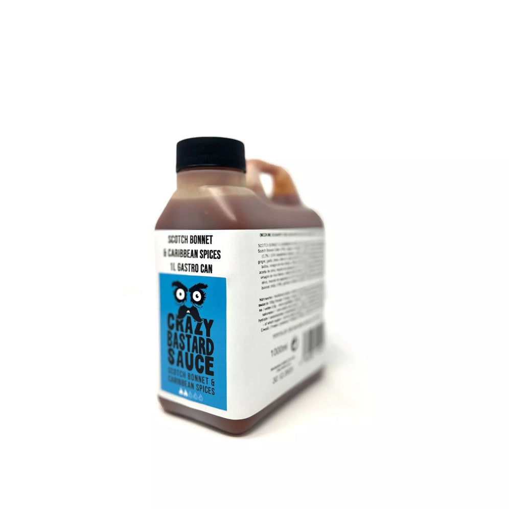 Crazy Bastard Sauce Scotch Bonnet & Caribbean Spices 1000ml