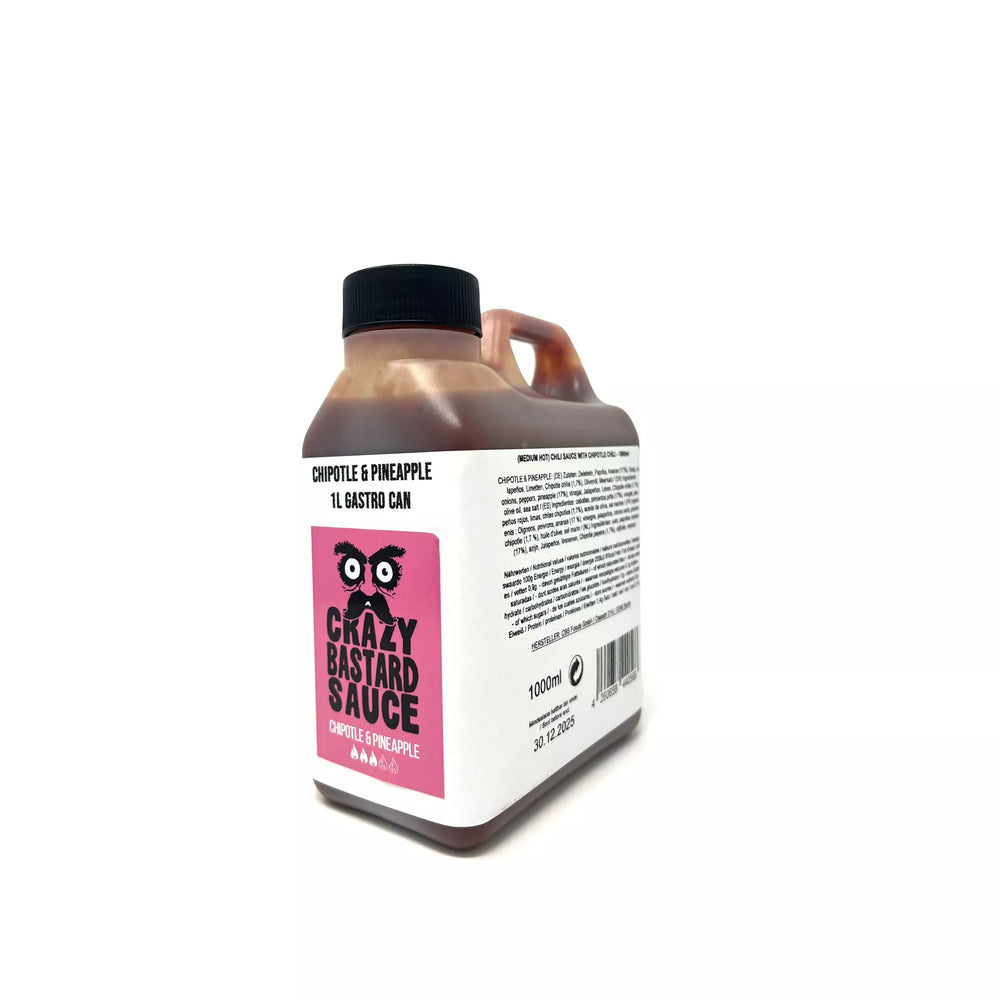 Crazy Bastard Sauce Chipotle & Pineapple 1000ml