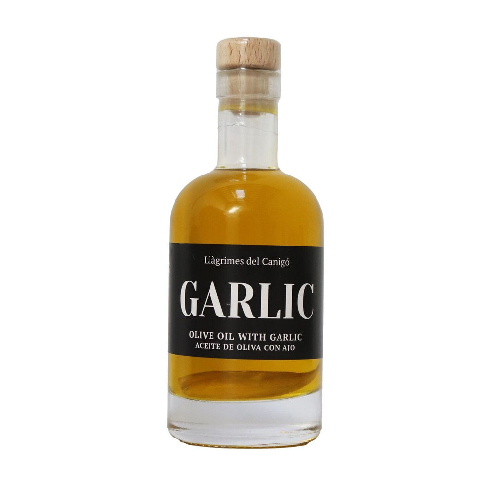 Bouteille d'huile d'olive à l'ail de 100ml, idéale pour les cadeaux, épiceries fines, sauce piquante, huile piquante.