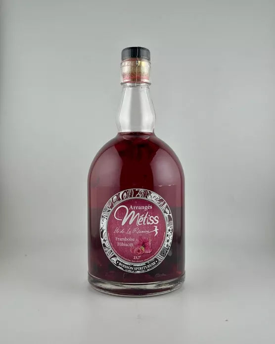 Rhum Arrangé Framboise - Hibiscus - 23,7°