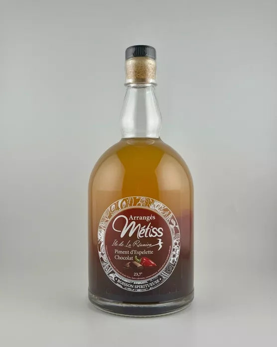 Rhum Arrangé Piment Espelette - Chocolat - 23,7°