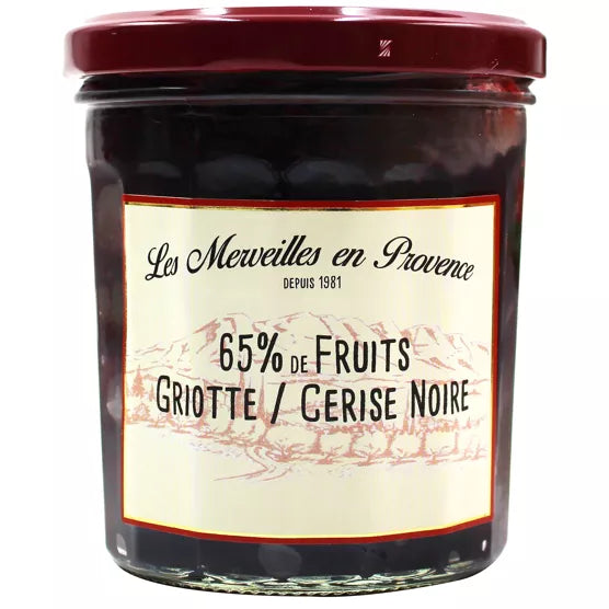 Merveilles en Provence - Préparation 65% de fruits - Griotte - Cerise Noire