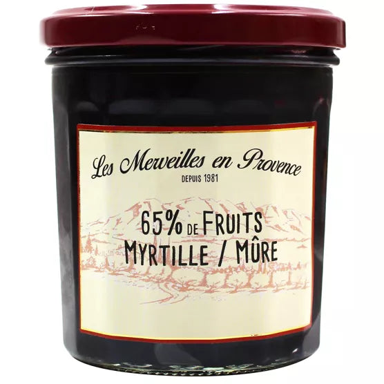 Merveilles en Provence - Préparation 65% de Fruit - Myrtille / Mûre