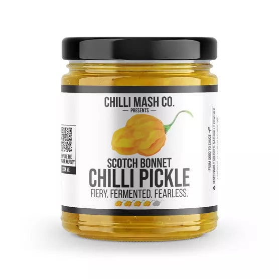 Scotch Bonnet Chilli Pickle | 190g | Indian Style Chilli Pickle | Chilli Mash Co