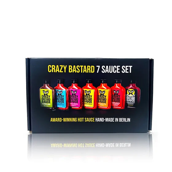 Crazy Bastard 7 Sauce Set