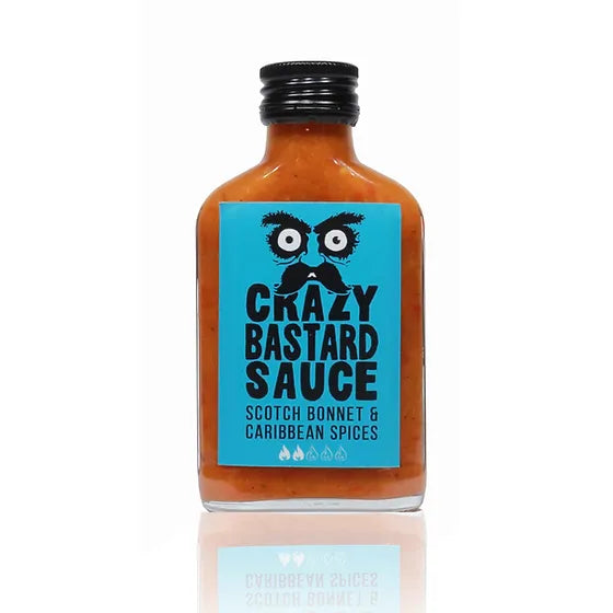 Crazy Bastard Sauce Scotch Bonnet & Caribbean Spices 200ml