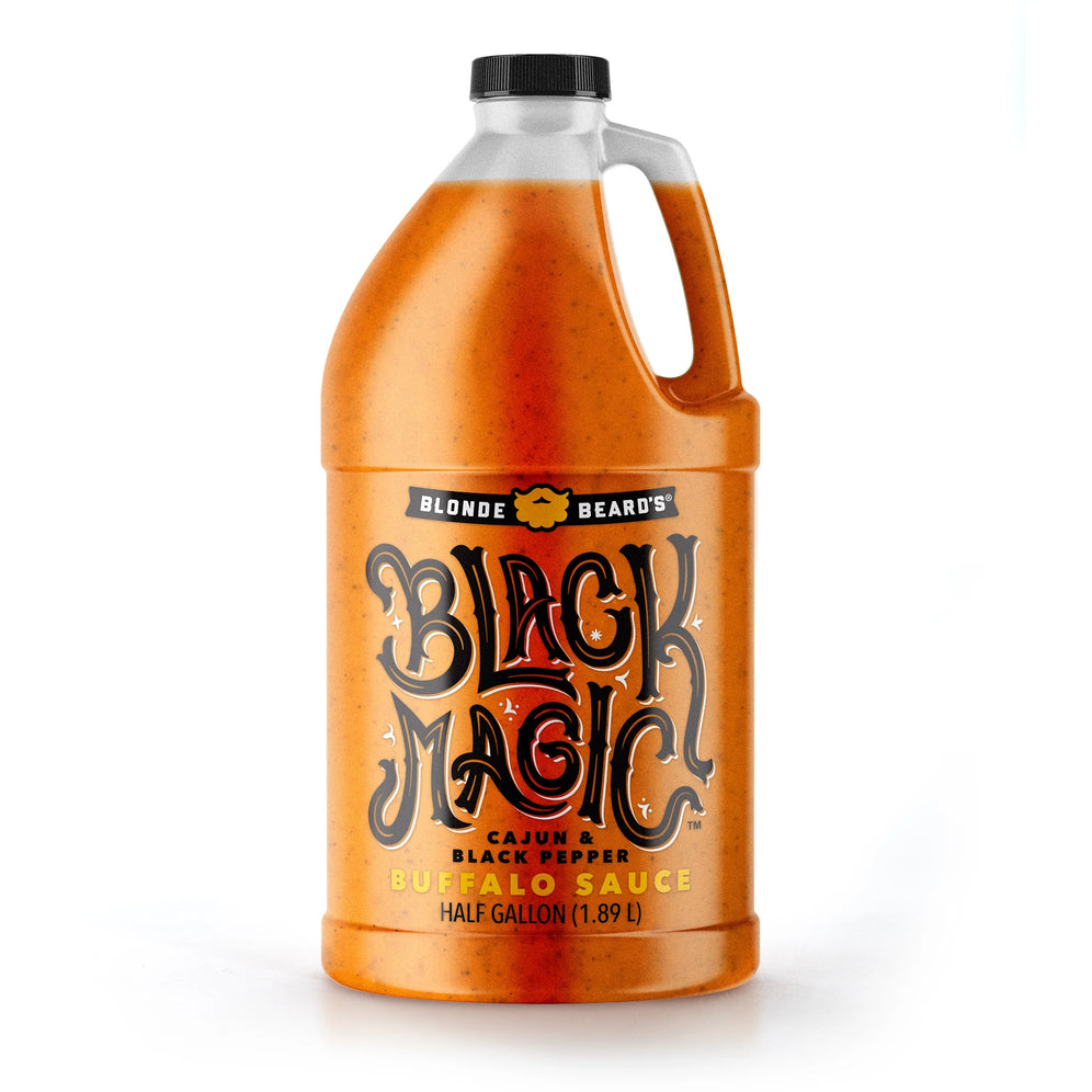 Black Magic Buffalo Sauce Blond's Beard Half Gallon