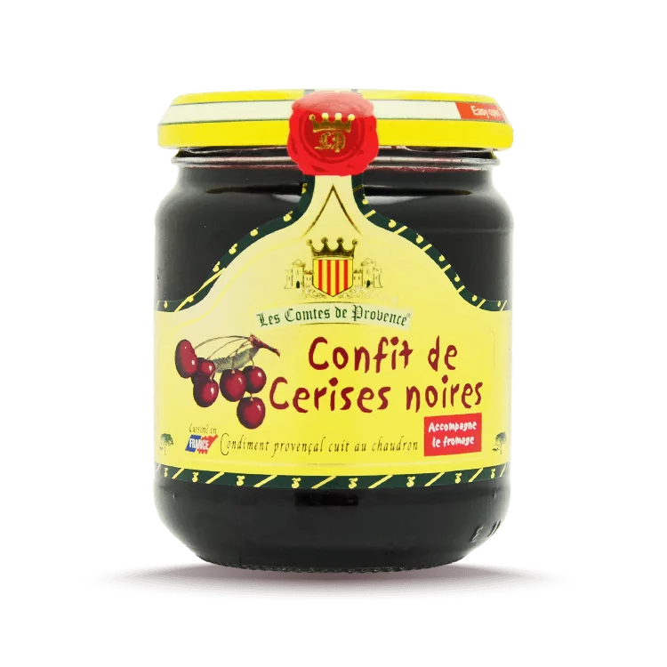 Confit de Cerises Noires - Comtes De Provence