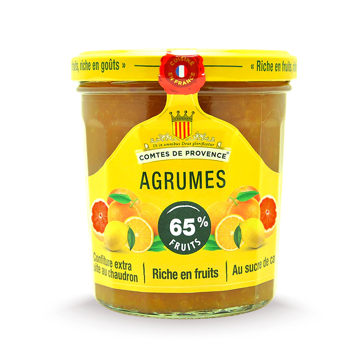 Confiture d’Agrumes (Orange, Citron, Pamplemousse) - Comtes De Provence