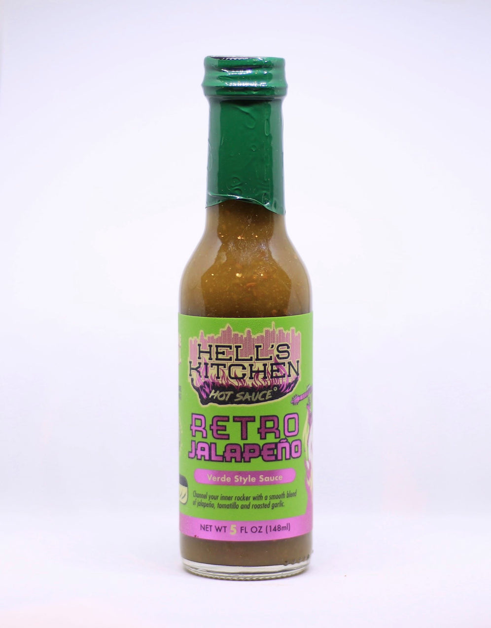 Retro Jalapeno Hell's Kitchen Hot Sauce