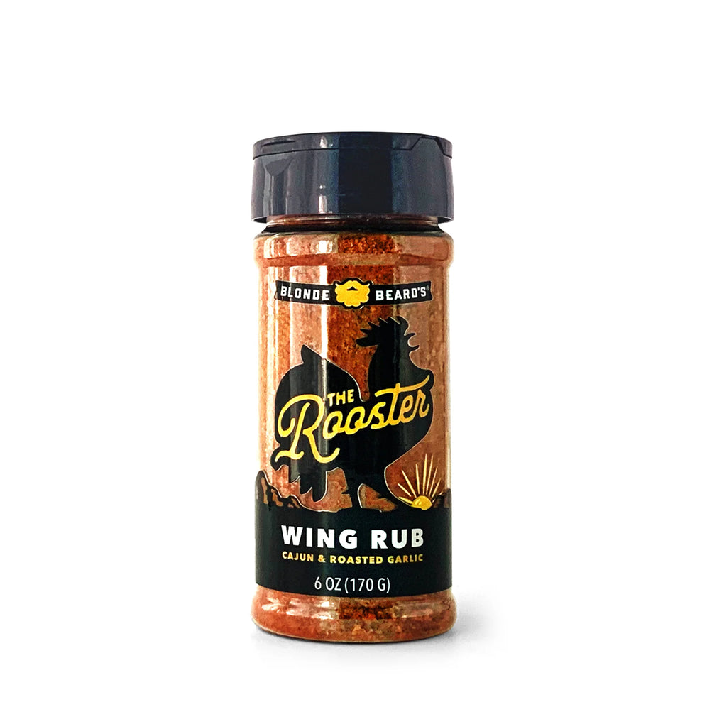 The Rooster Wing Rub Blond's Beard