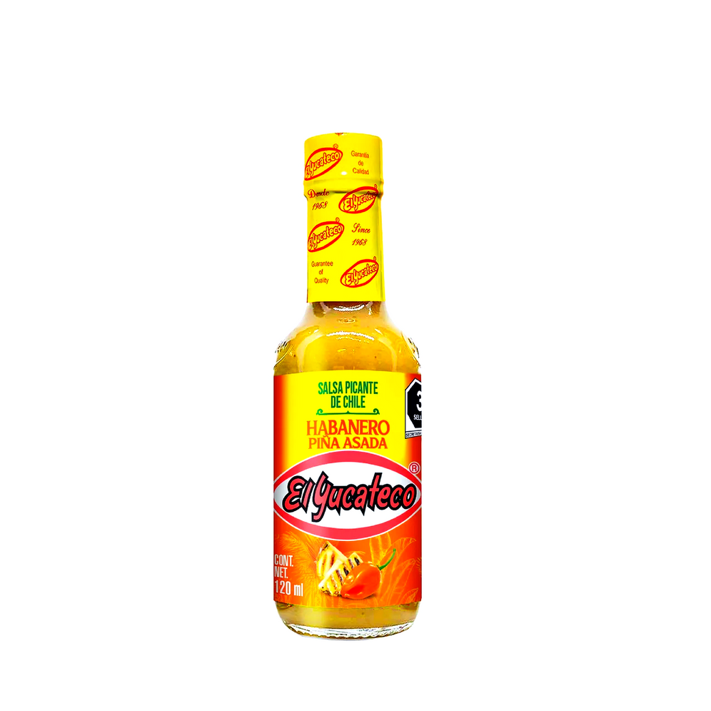 El Yucateco Sauce Habanero Grilled Pinapple 120 ml