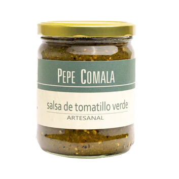 SALSA DE TOMATE VERDE PICANTE 445g - Pepe COMALA