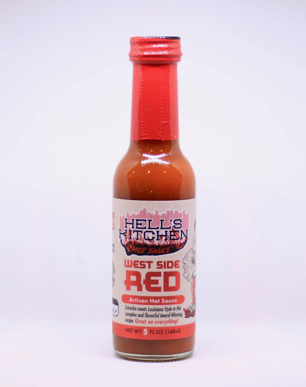 Westside Red Hell's Kitchen Hot Sauce