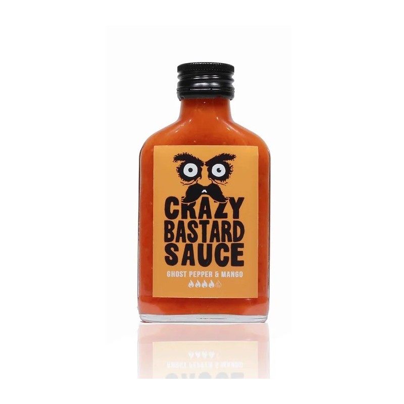 Crazy Bastard Sauce Ghost Pepper & Mango 200ml
