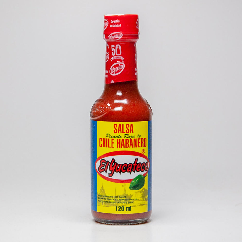 El Yucateco Salsa Picante roja Habanero 120ml