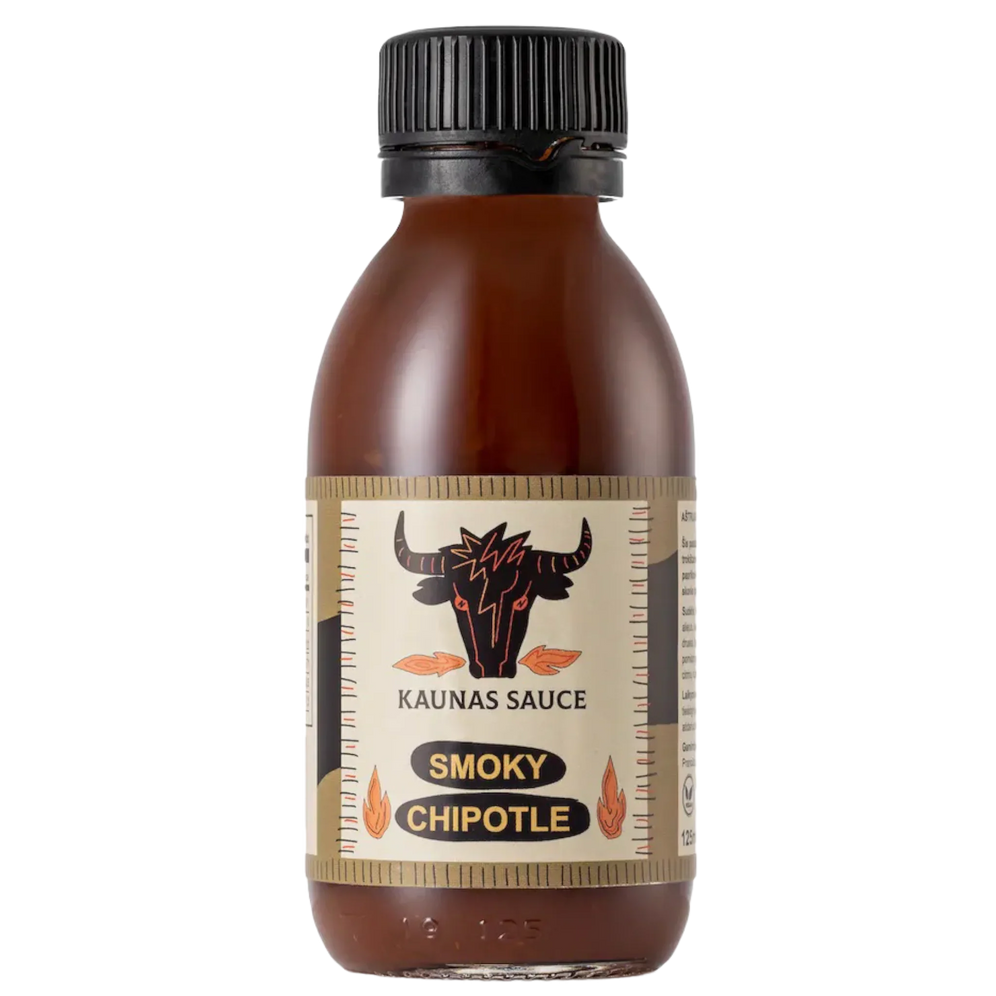 Kaunas Sauce Smoky Chipotle hot sauce 125ml