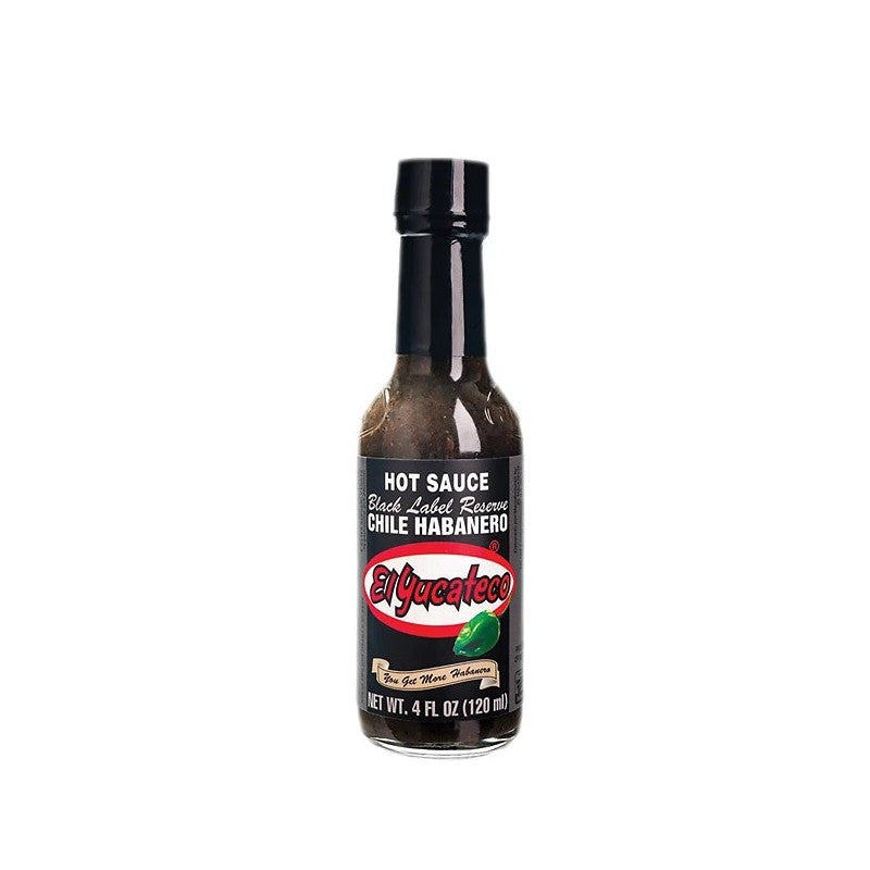 El Yucateco Salsa Picante negra Habanero 120ml