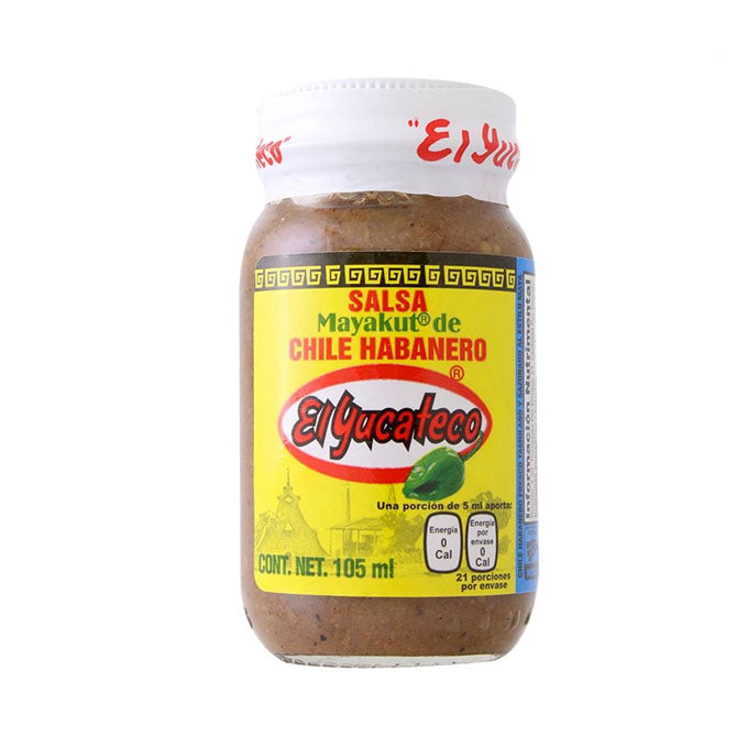 El Yucateco Salsa Habanero Mayakut El Yucateco 105ml