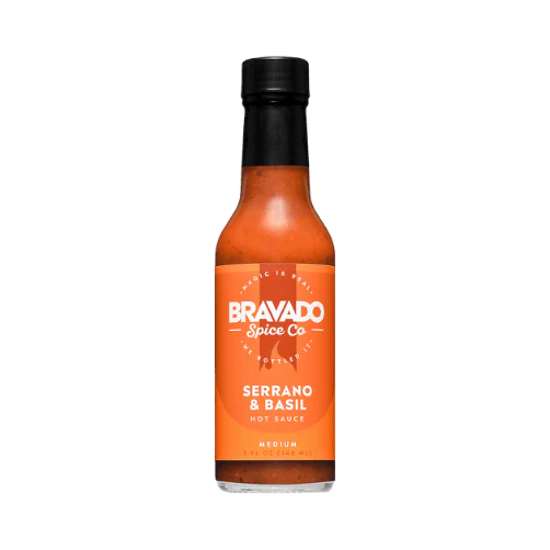Bravado Serrano & Basil Hot Sauce