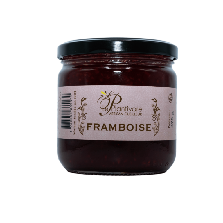 Confiture de Framboise 220g - Le Plantivore