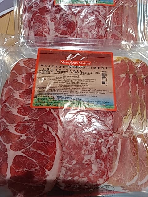 Assortiment de charcuterie 170 g