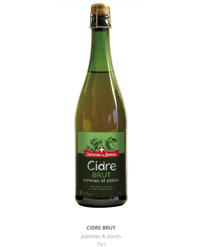 Cidre Brut pomme/poire