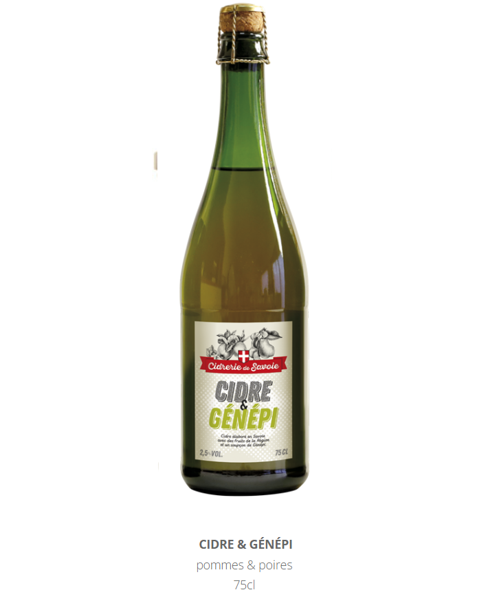 Cidre et Génépi