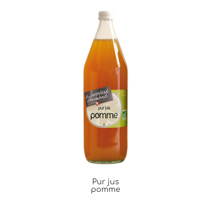 Pur jus de pomme BIO
