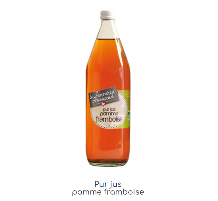 Jus de Pomme Framboise BIO