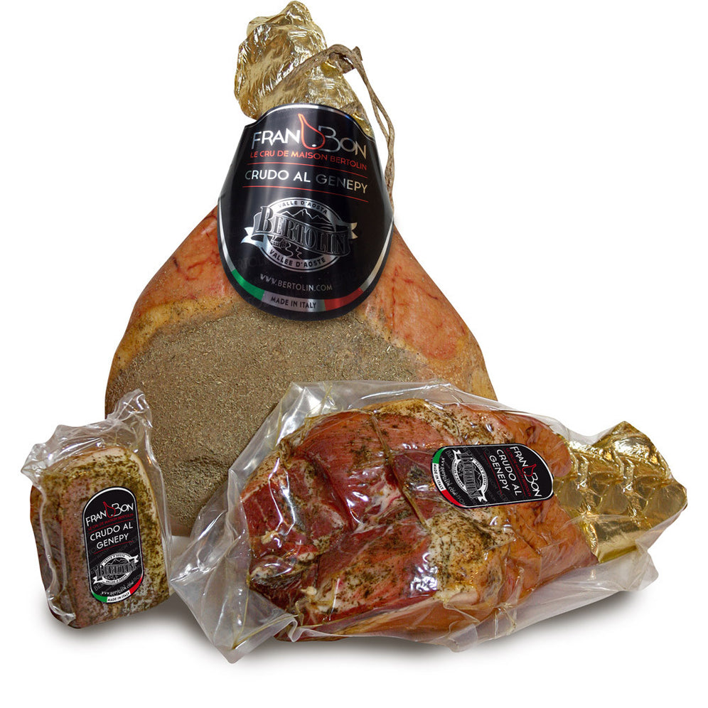 Jambon cru au génépi Bertolin (500g)