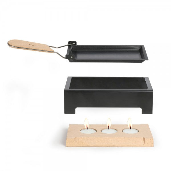 Raclette à la bougie double