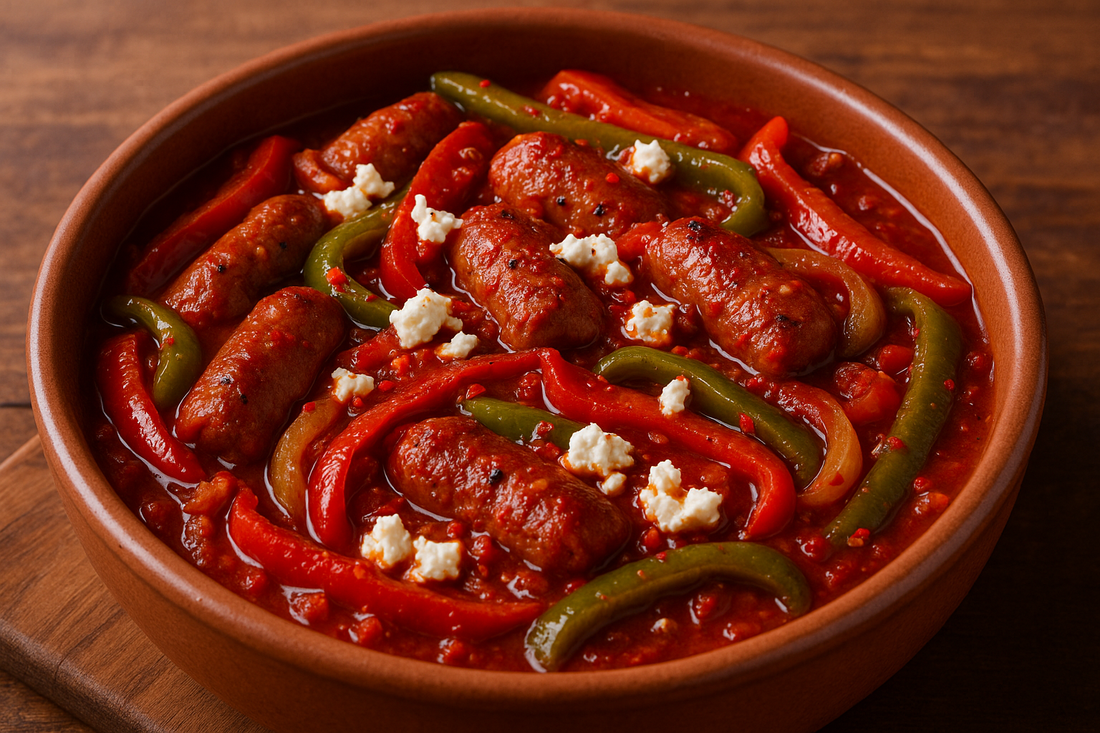🌶️ Spetsofai Piquant : Le Plat Grec de Caractère