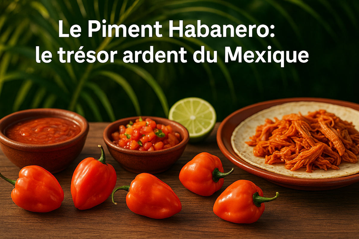 🌶️ Le Piment Habanero : le tresor ardent du Mexique