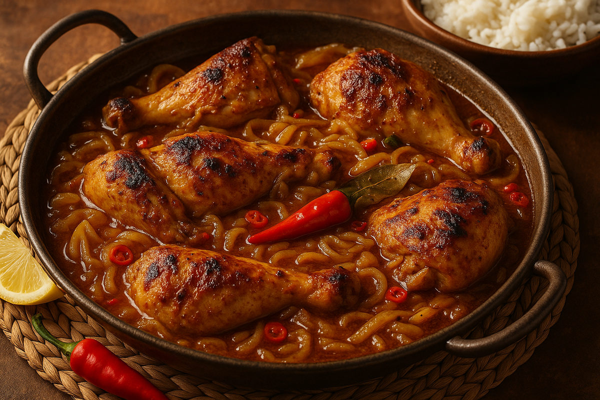 Poulet Yassa Piquant – Saveurs du Sénégal