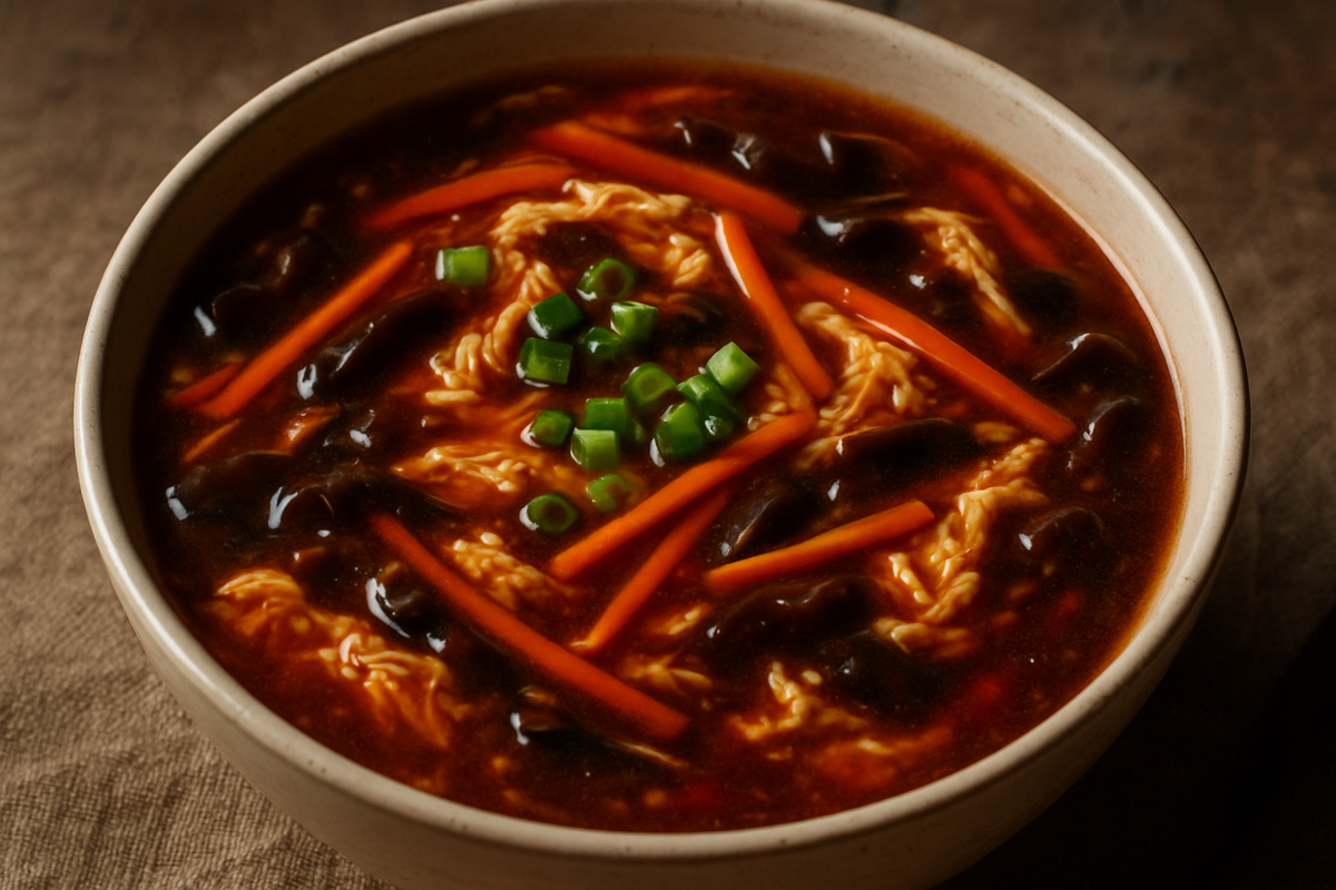 🍲 Soupe piquante asiatique (Hot & Spicy)
