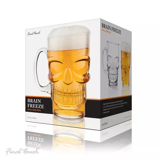 Original Products - Verre à bière tête de mort Final Touch