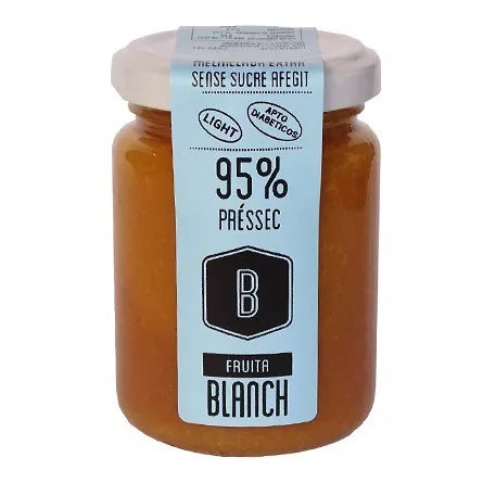 Confiture de pêches sans sucre 180g (0% sucre ajouté)
